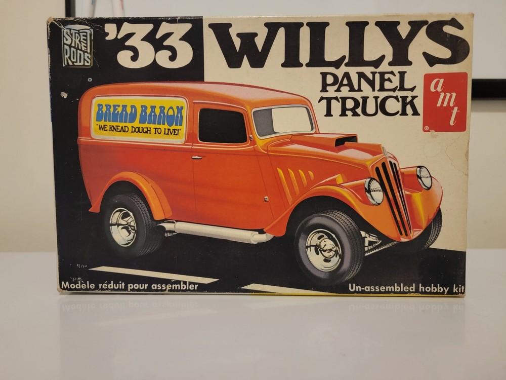 *Rare / Vintage* AMT Street Rods ’33 WILLYS Panel Truck (Empty) Box