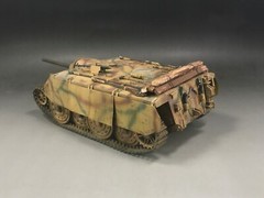 1/35 Built Trumpeter 00385 WWII German E-10 Tank Destroyer Model