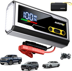 6000A Jump Starter, 12V Car Battery Jump Starter, up to All Gas & 12L Diesel Eng