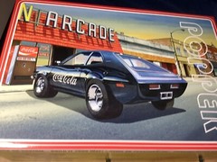 1/25 scale model car kit 77 Ford Pinto Chrome Rear Bumper No Box