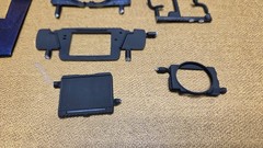 1968 Dodge Charger R/T PAINTED BODY SHELL & MORE 1:25 Revell NEW Model PARTS