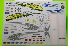 1995 Toyota Supra 1/25 Decal Sheet Florida Vanity License Plate Fast & Furious