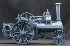 1901 Burrell Compound Traction Engine (3d print. model kit) 1/16 ScaleX SX-16001