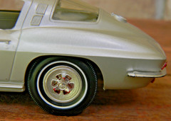 1965 Chevrolet Corvette Sting Ray Promo Car, Light Silver, No Box