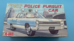 Jo-Han GC-1300 Plymouth Fury Police Pursuit Car Parts Kit Bash Battery