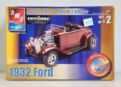AMT ERTL 1932 Ford Car Buyer’s Choice Switchers 1/25 Model Kit 38017, New Sealed