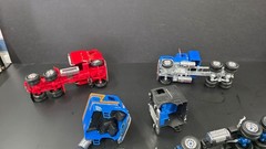 4 MONOGRAM SNAP 1/32 BUILT TRUCKS / PARTS FREIGHTLINER MACK KENWORTH BC TRUCKS
