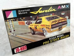 Jo-Han 1972 AMC Javelin AMX Pro Stock 1/25 Model Kit GC-1600 – Boxed Nacho Varga