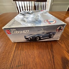 AMT Ertl Shelby Cobra 427 Model Car Kit 1:16 Scale NEW OPEN BOX COMPLETE *L@@K*
