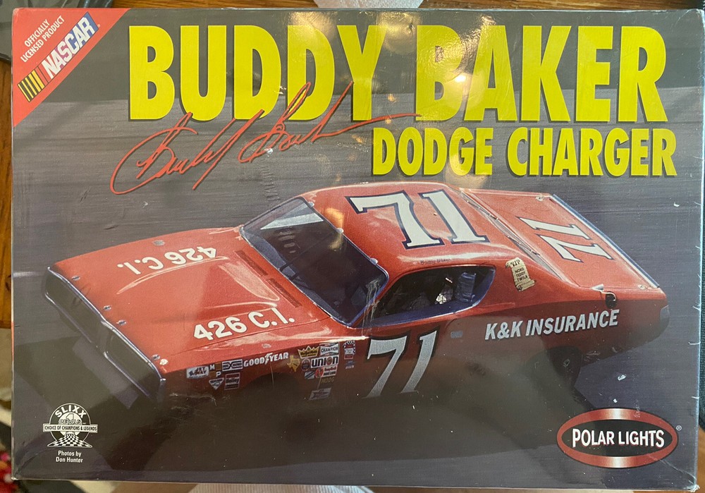 Polar Lights Buddy Baker Dodge Charger Model Kit 1/25 *New & Factory Sealed*