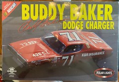Polar Lights Buddy Baker Dodge Charger Model Kit 1/25 *New & Factory Sealed*