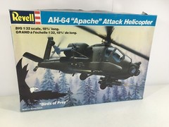 Revell AH-64 Apache Attack Helicopter New and Looks Complete See Photos