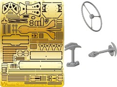 1/35 scale U.S. Willys MB 3D Etched Detail Up Set for Tamiya