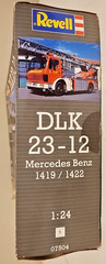 Revell DLK 23-12 Mercedes Benz 1419 / 1422 Kit 07504 Open Box Sealed Bags 1:24