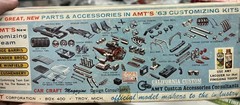 AMT 313 1963 Mercury Monterey Convertible Annual Vintage Car Model KIT 1/25 McM