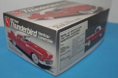 PARTS LOT 1957 Ford THUNDERBIRD 1/25 scale AMT #6516 incomplete T-Bird model kit