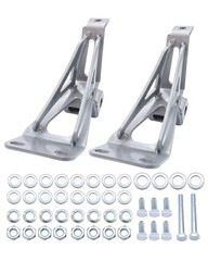 1ST Engine Motor Metal Mount Brackets 6372MP-SM for Chevy C10 for GMC Truck