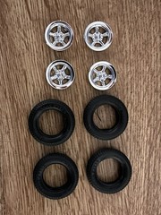 Goodyear Tire Set from AMT 63 Corvette