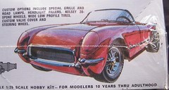 AMT ’53 CORVETTE FIRST EDITION AMERICAN SPORTS CAR 1:25 SCALE NIB Sealed