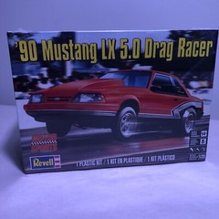Revell 1990 Ford Mustang LX 5.0 Drag Racer 1/25 Model Car Kit 85-4195 SEALED