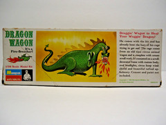 DRAGON WAGON TOM DANIEL SHOW ROD MODEL KIT MONOGRAM VINTAGE 1969 RARE
