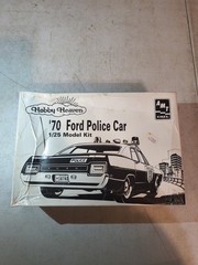 A10C Missing Decal Hobby Heaven ‘70 Ford Police Car 1/25 AMT Ertl Model Kit 6499