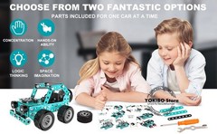 Stem Metal Engineering Truck Model Kit, 3d Assembly Toy for Kids