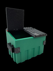 Dumpster Miniature – Multiple Scales – 112 – 118 – 124 – Diorama – Trash Can