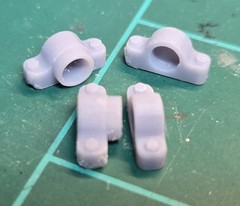 FRONT OPENING MAGNETIC HOOD HINGES 1/24 1/25 SCALE CUSTOM 3D PRINTED RESIN PARTS