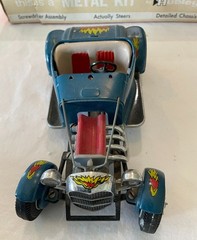 Hubley 852K Indy Car & 853K Hot Rod – RARE Factory Built Store Displays w/ bases