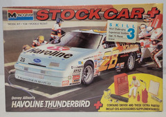 Monogram Davy Allison Havoline Thunderbird Stock Car 1/24 Model Kit Sealed