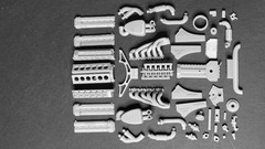 PAGANI ZONDA F – ENGINE MERCEDES AMG / 8 12 18 24 Tamiya Revell Monogram AMT IXO