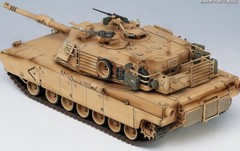 ACADEMY 1/35 M1A1 Abrams Iraq 2003 Tank plastic model Kit #13202