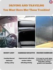 Dash Cover Mat Compatible with Toyota Camry 2007 2008 2009 2010 2011 Camry