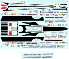 Slixx 7195 Frantic Ford Mustang F/C & F/E Dragster Drag decal