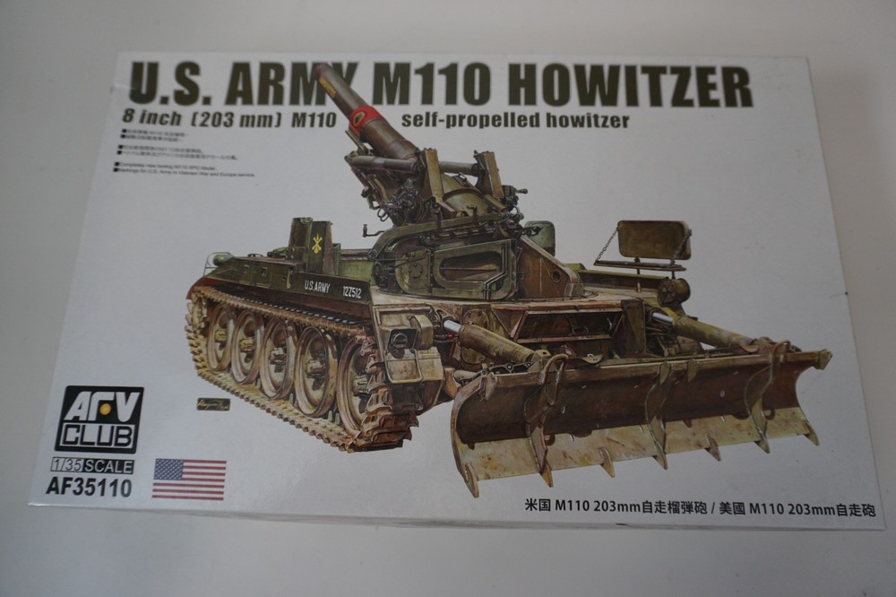 1/35 AFV Club US Army M110 Howitzer (893)