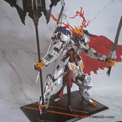[PRICE REDUCED] PG Barbatos Custom Painted Gunpla Urethane High Gloss Metallic