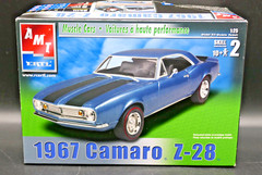 1:25 AMT ERTL 1967 Camaro Z-28 Model Kit 31767 – New in Open Box