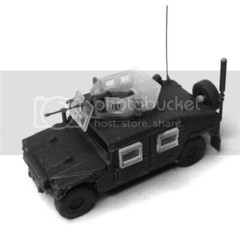 M1151 Enhanced Armament Carrier Heavy Hummer Arsenal-M 114200221 Resin 1/87 Kit