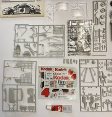 AMT Ertl Nascar Model Kit #4 Kodak Film Chevrolet 1/25 Scale #6727 – 1990
