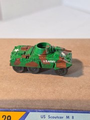 ROCO HO Model Minitanks Z-203.29 US Scoutcar M 8 Customized Austria