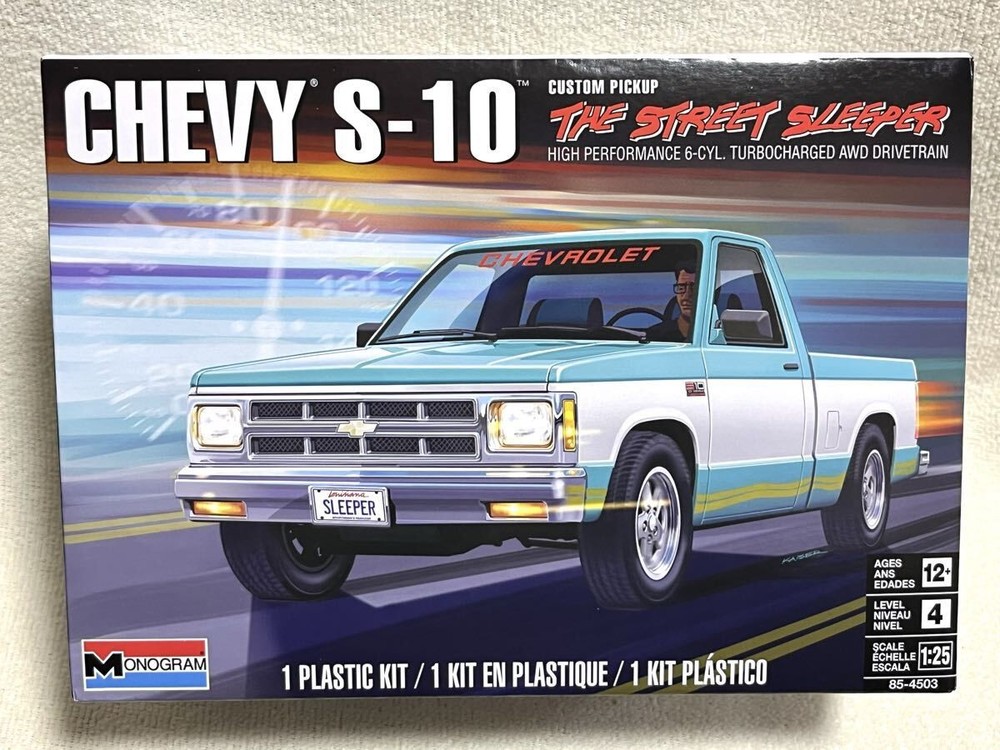 E10 S10 Chevy THE STREET SLEEPER Custom Pickup Monogram Collectables 17+