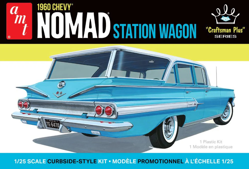 AMT 1/25 1960 Chevy Nomad Station Wagon Craftsman Plus (New Tool) AMT1402