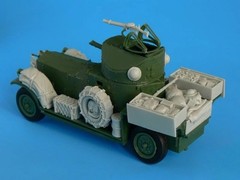 1/35 Scale Die-Cast Resin Model Assembled Kit Pattern 1920/Sand Tyres Accesso…