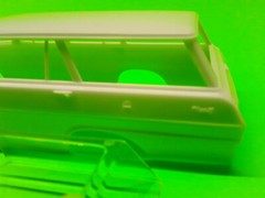 1963 Nova Chevy II Station Wagon 1/25 Windshield Glass Body Shell Model Car AMT