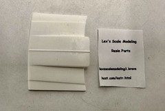 (2) Resin Cowl Hoods MPC 84 GMC Deserter & other ’81-87 GMC/ Chevy Pickups. 1/25
