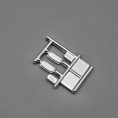 AMT 1/25 66 1966 Ford Fairlane Parts Kitbash Chrome Taillight Bezels