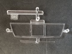 1991 Chevy S-10 Lowrider SLIDER REAR WINDOW from Revell 1:25 Model 91 Chevrolet