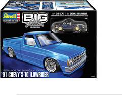 14562 1991 Chevy S-10 Lowrider Special Edition 1:25 Scale 171-Piece Skill Level