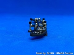 [Mini 4WD/Custom parts] For MS chassis 2-axis AT pivot bumper + roller stay /